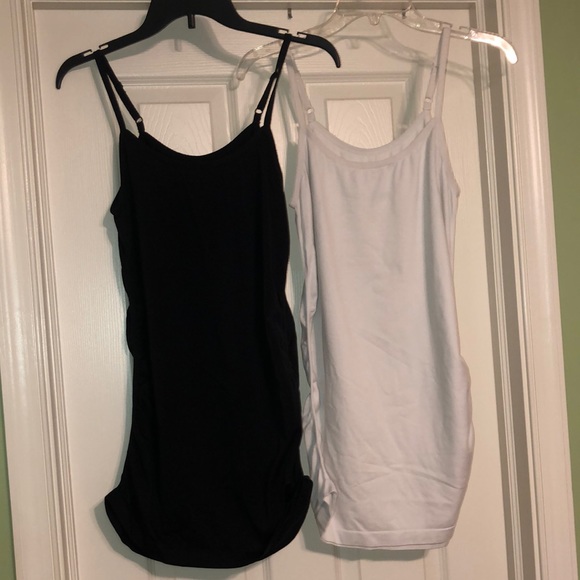 a:glow Tops - Bundle of Two a:glow Maternity Layering Tank Tops